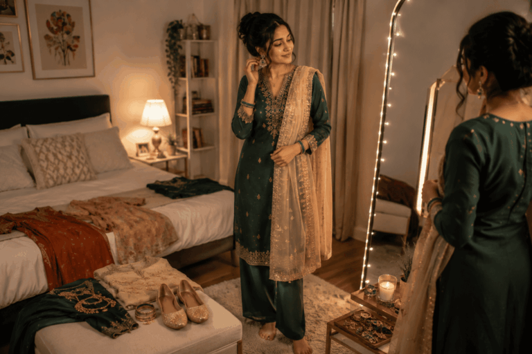 what to wear to a Diwali party